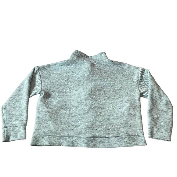 RBX Mock Neck Long Sleeve Full Zipper Jacket Size Large Gym Workout Casual - Picture 2 of 8